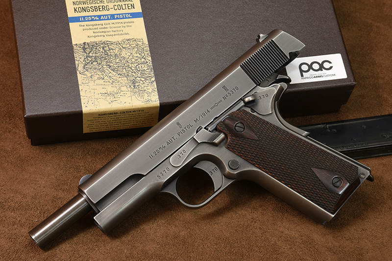 m1911定制版kongsberg m1914全金属模型玩具版