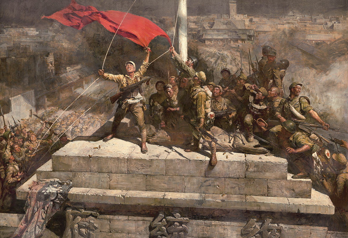 建军节特辑 | 油画里的中国人民解放军