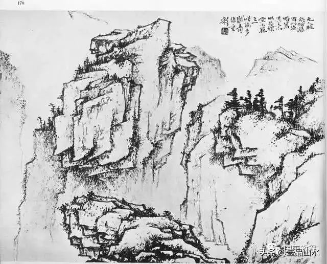 书画鉴赏丨黎雄才从画石头开始教你画山水画