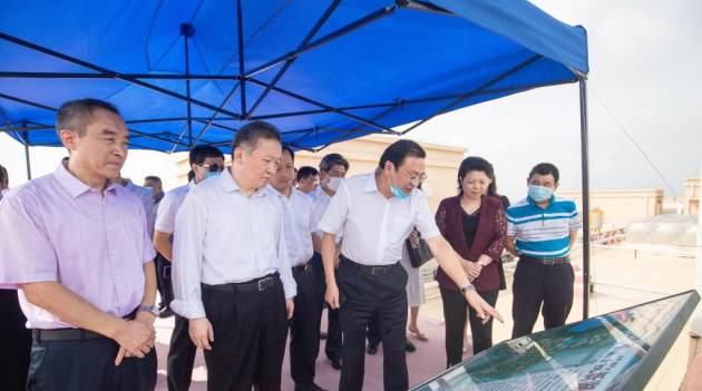 省教育厅厅长景李虎莅临广东海洋大学寸金学院调研指导工作