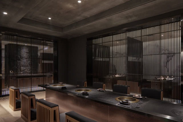 「国际设计奖」曹明作品:在闹市中营造日式餐馆的禅意空间