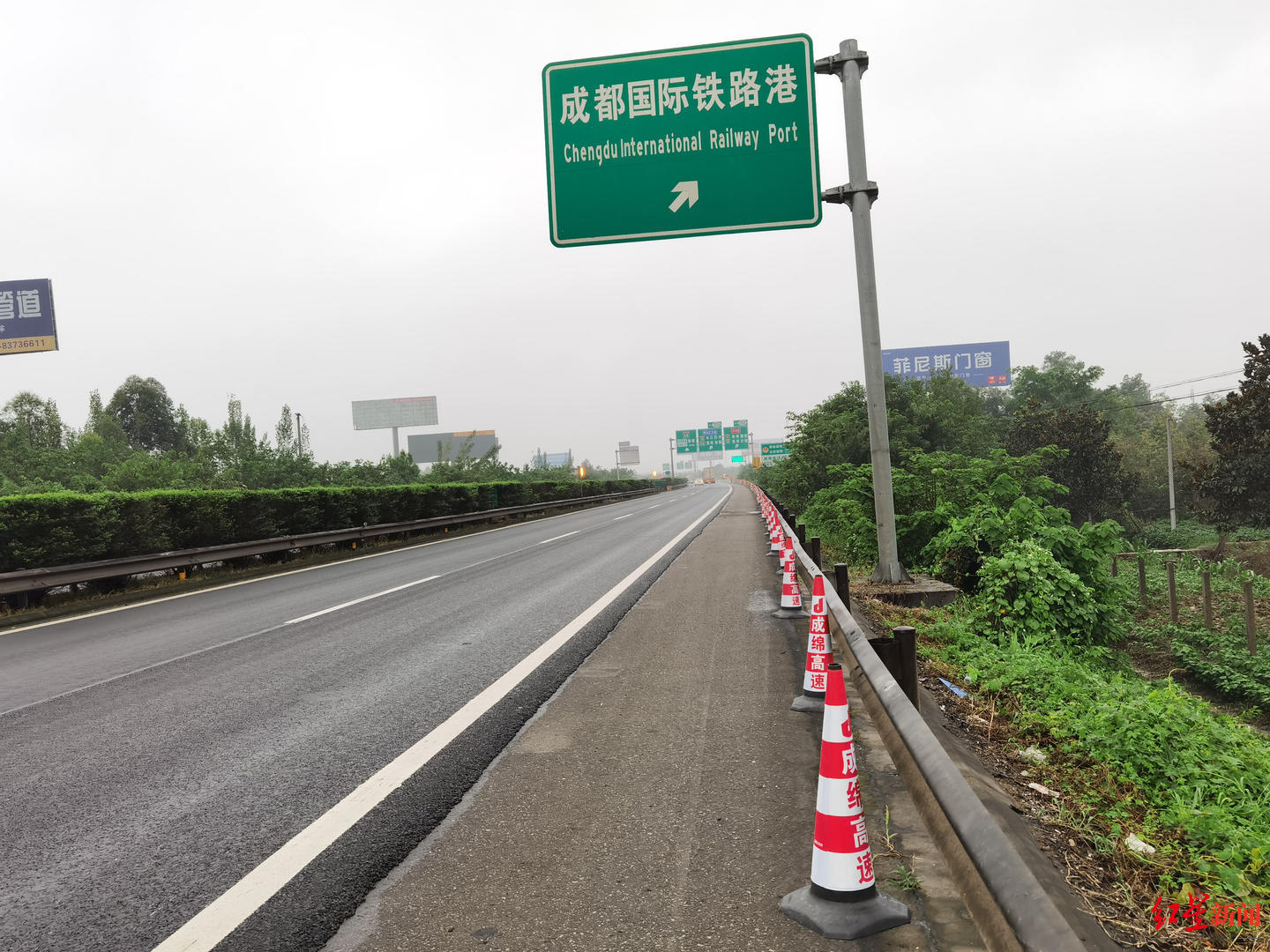 成绵高速青白江大桥抢修告捷 全线恢复正常通行__凤凰