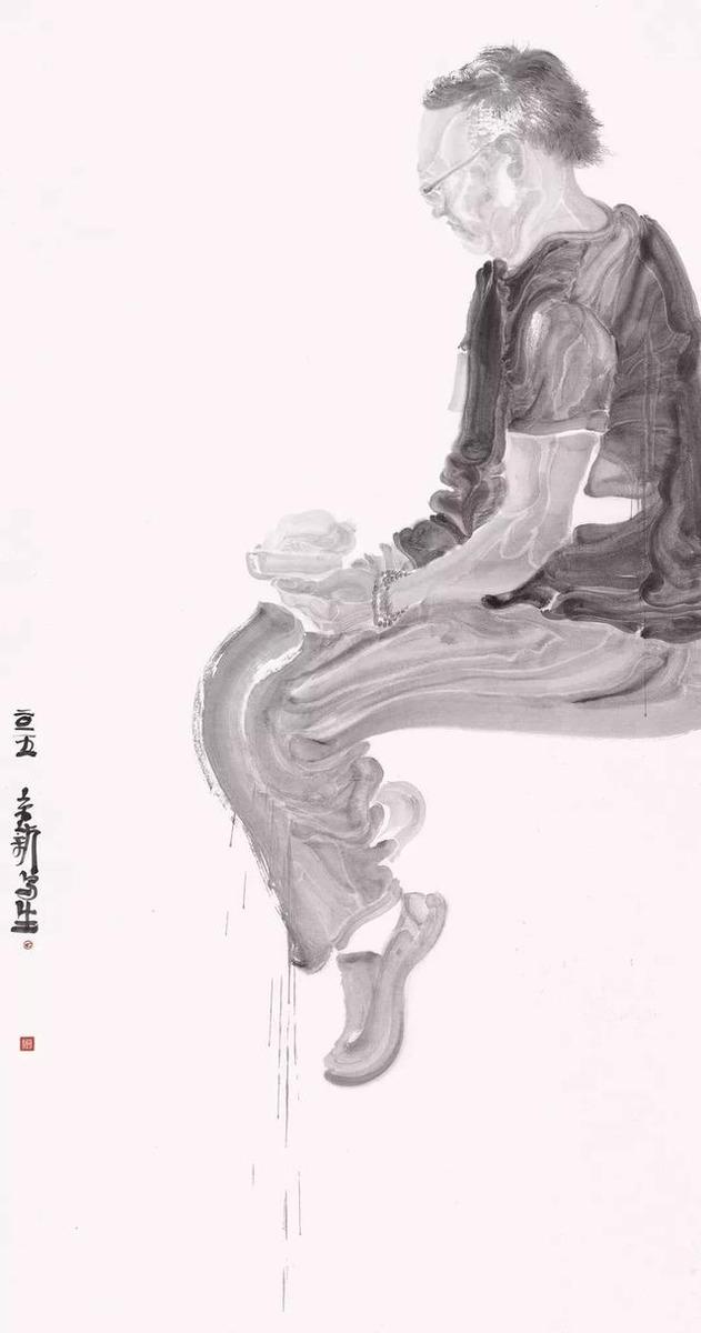 周京新的新水墨人物写生十幅,你觉得怎样?