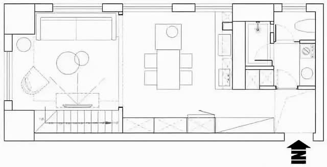 41㎡简约风loft单身公寓,小户型这样设计,简洁又大方