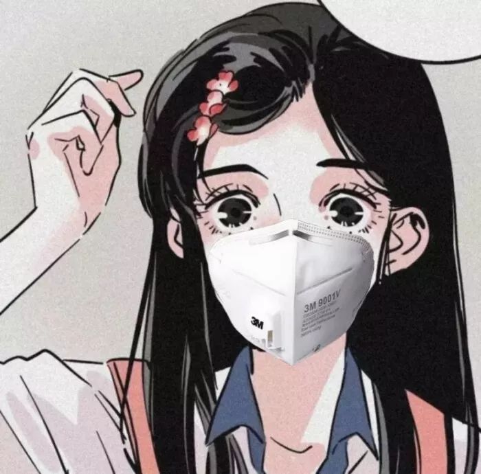 你的微信头像该换了!100张"口罩头像"