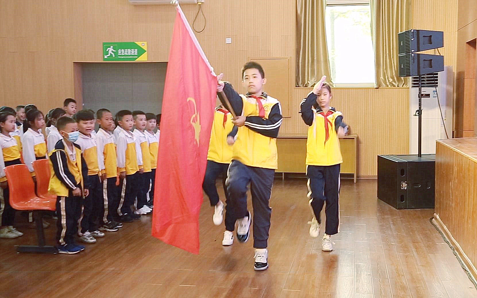 时刻准备着!石狮市宝盖镇塘边小学举行新队员入队仪式