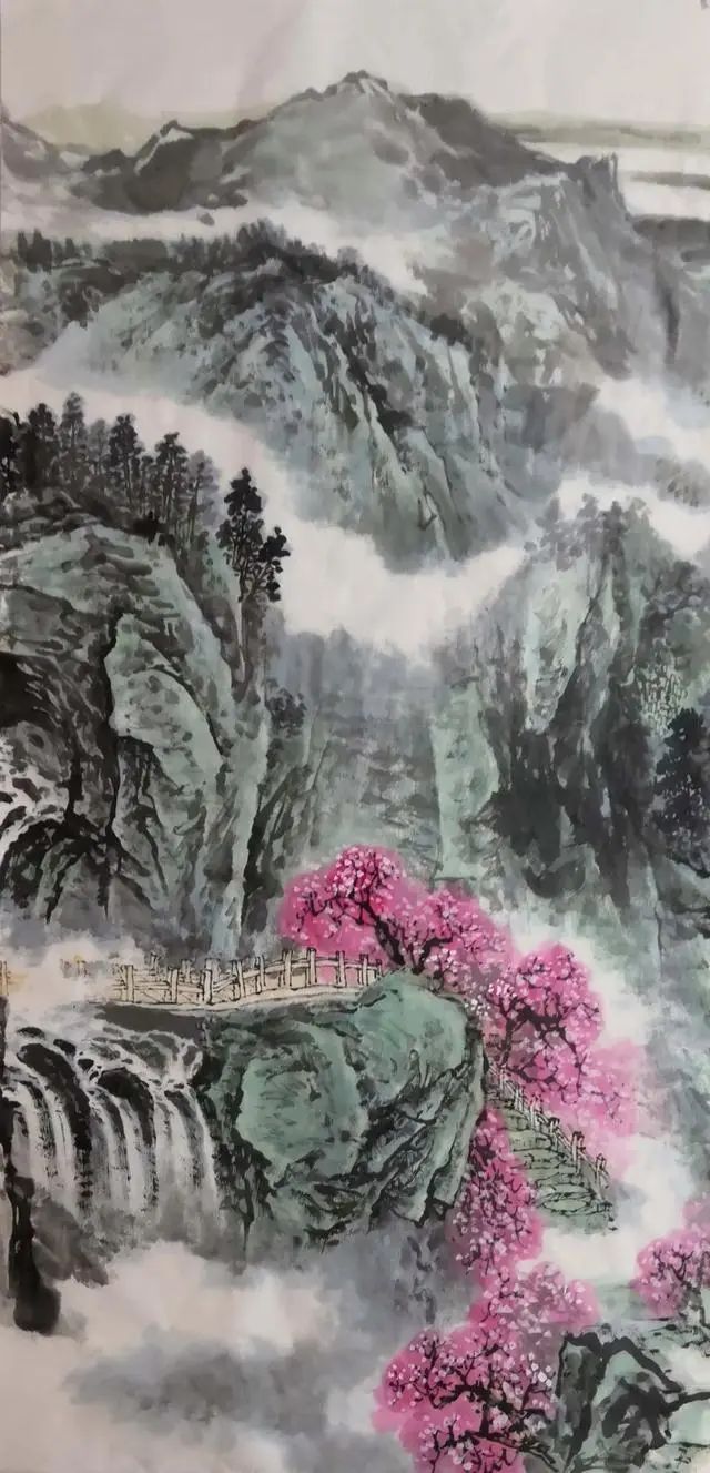 中国香港美术家协会副主席,郭云天山水画作品欣赏