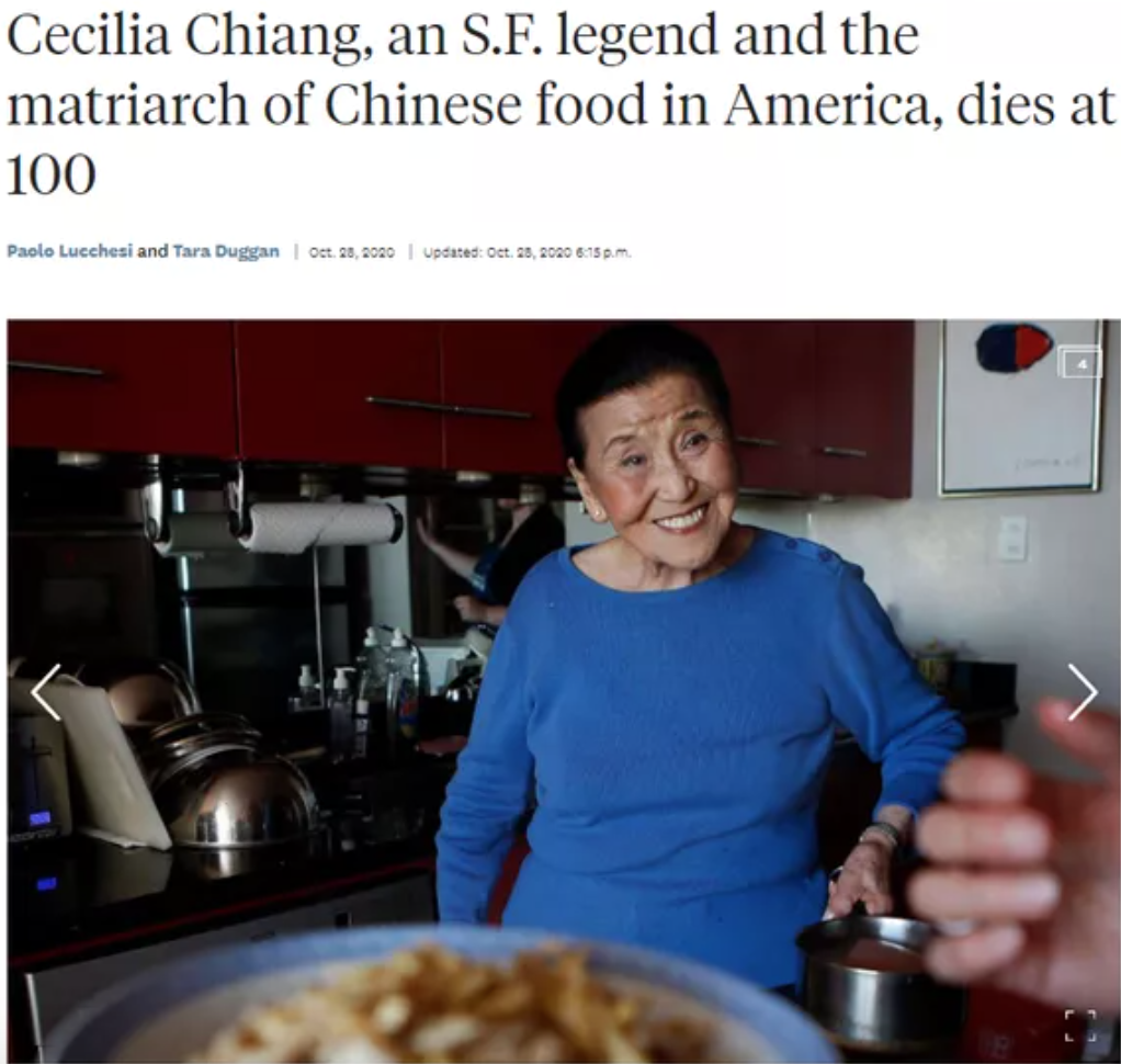 100岁的“中餐女王”，曾用半个世纪改变了美国