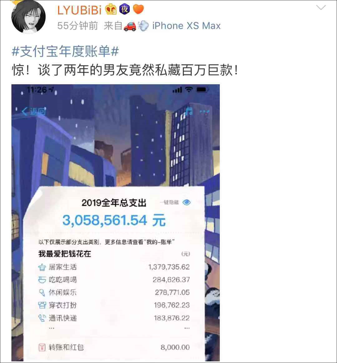 支付宝年度账单来了！我到底是怎么做到这么有钱的