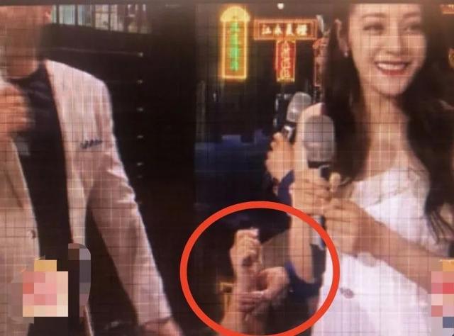 迪丽热巴直播出事故!猥琐男冲上舞台向她求婚,多亏汪涵反应快