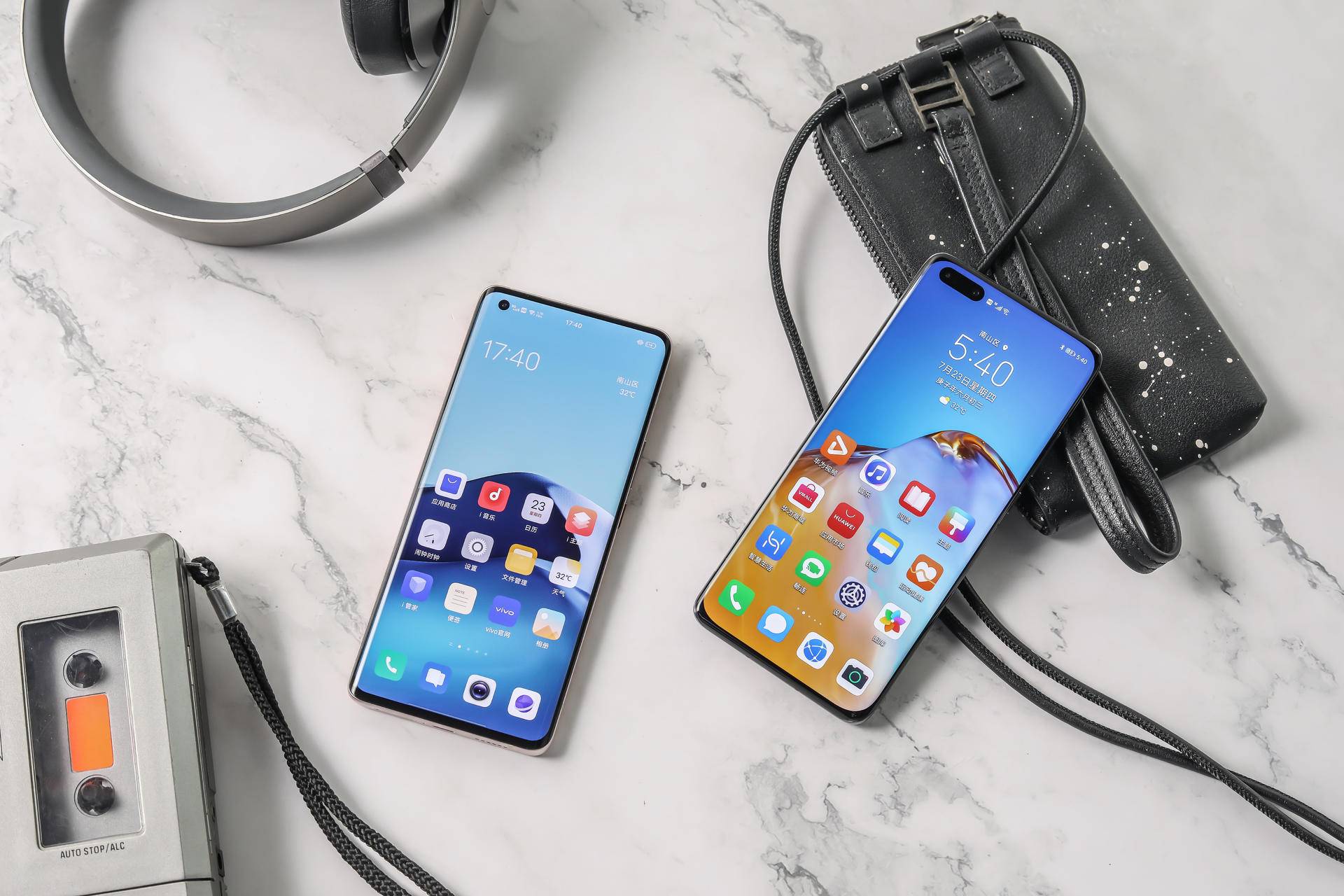 vivox50pro 影像实力出众华为p40pro 也不是对手