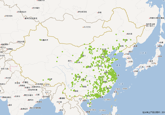 中国稀土行业电子地图标记稀土企业数超2000家