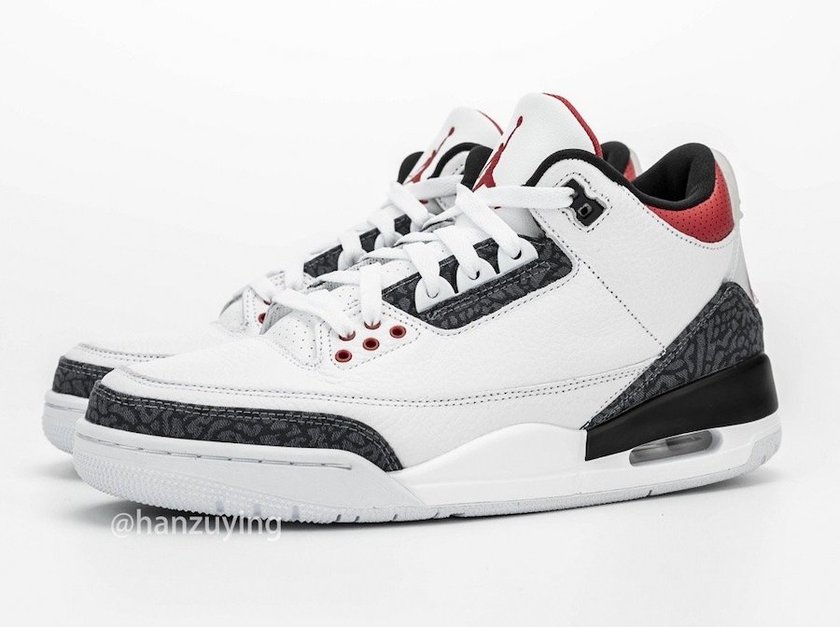 最新实物美照释出这双airjordan3新配色细节绝了