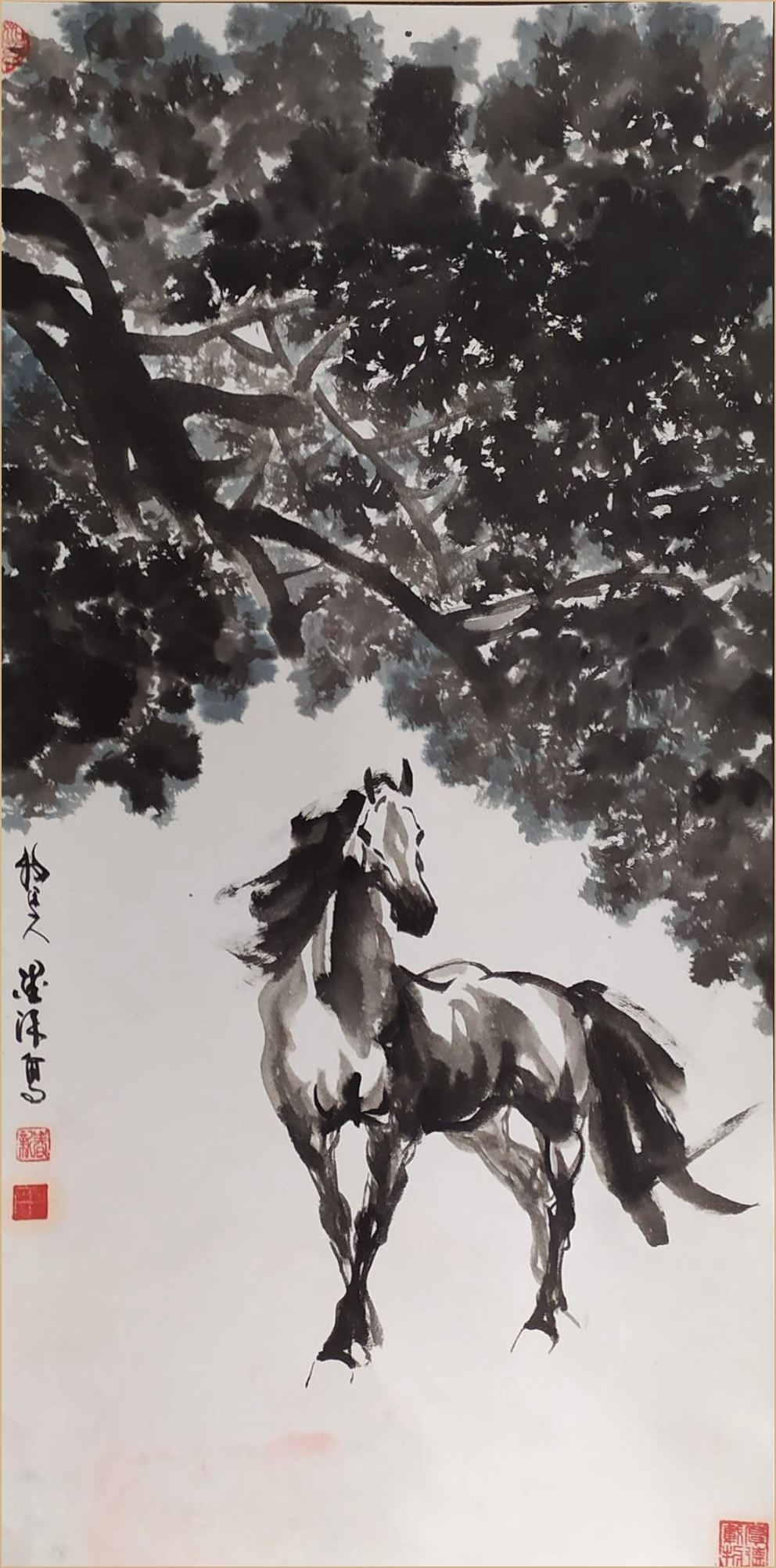 墨染画马 一代新风