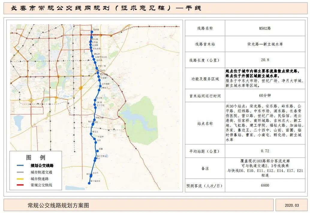 m502路 荣光路——新立城水库