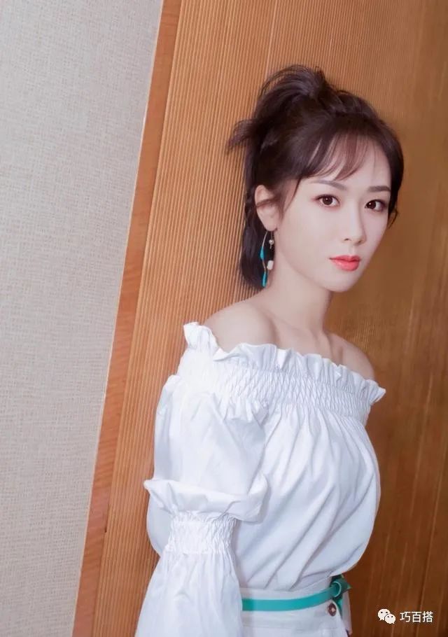 杨紫"露肩"造型太惊艳!少女甜美不失性感,让人着迷