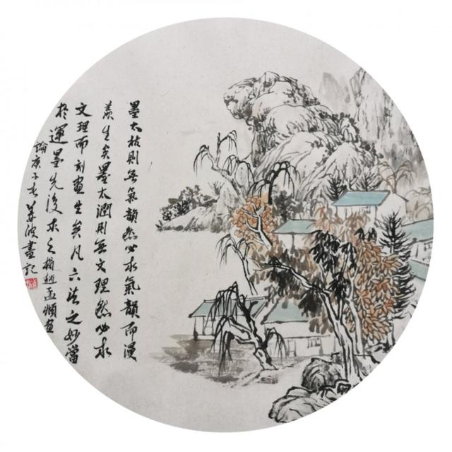 画家姜波一笔春风,绘就春光明媚