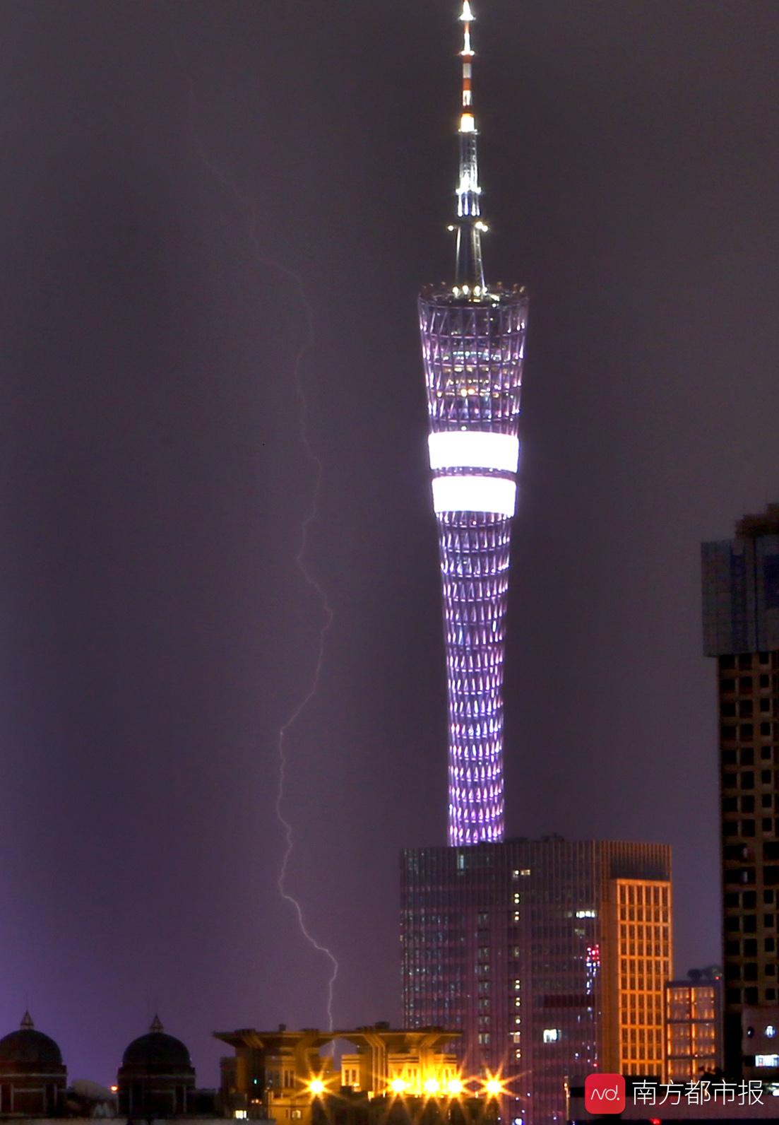 入夏之后的广州雷雨天气成为常客