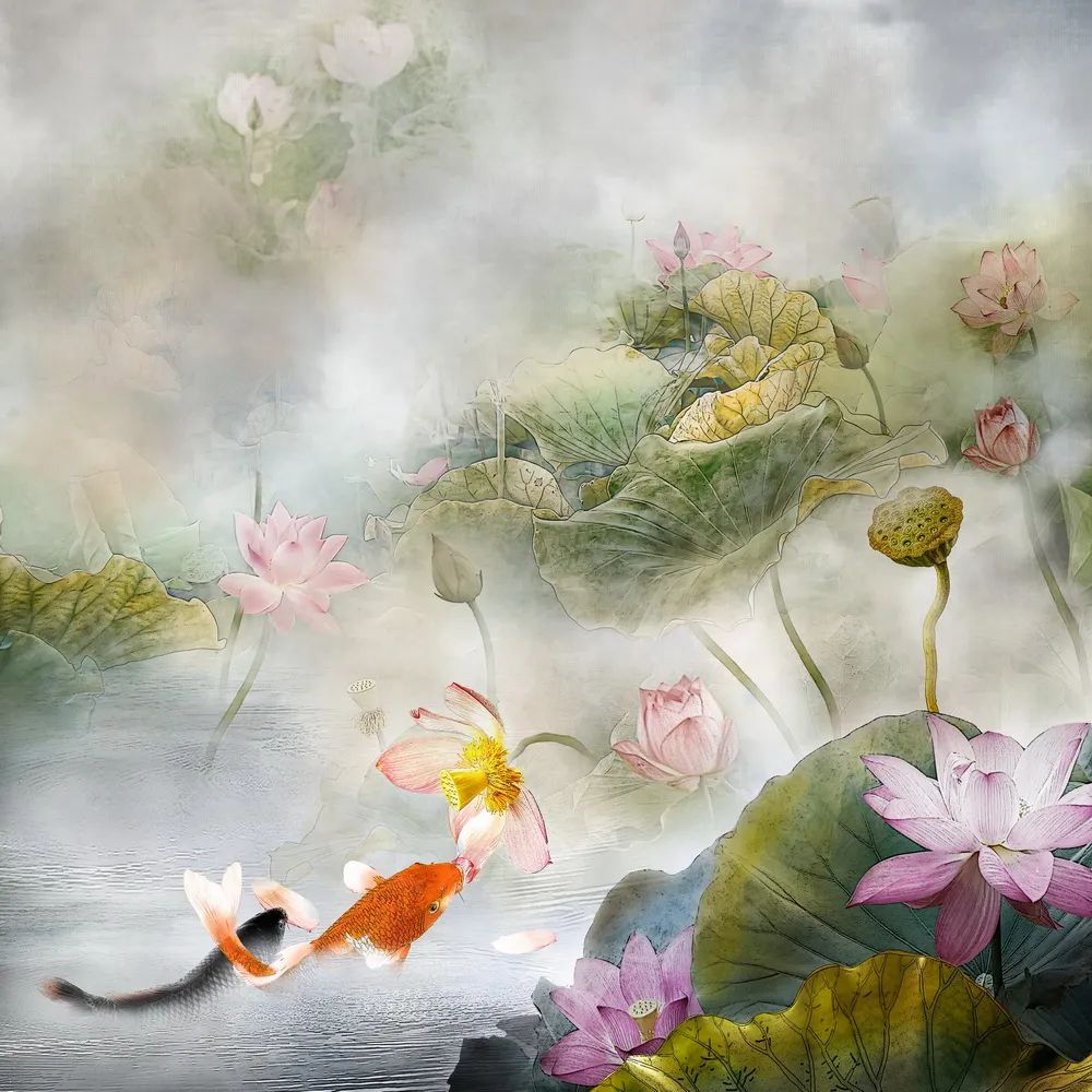 津门网郑庆祥老师《荷香古韵》专题画意摄影作品欣赏