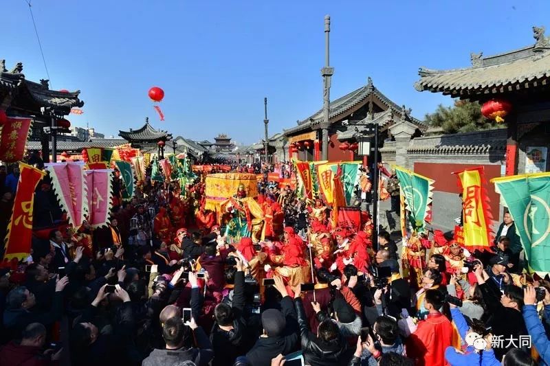 今天正月初八是大同地区传统的新春民俗节日"八仙日,也是出门祈福祛