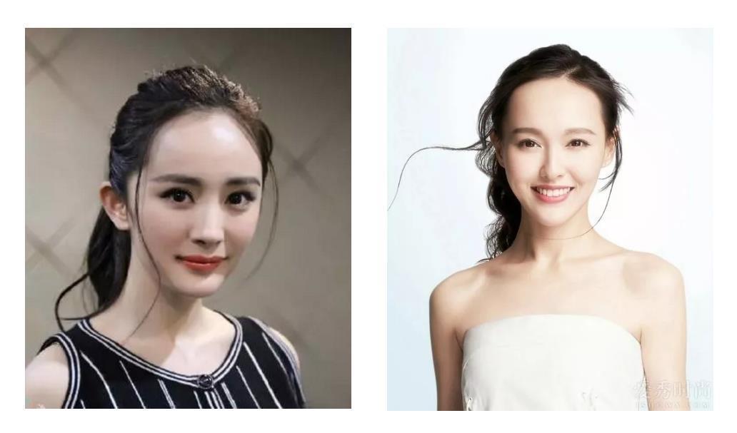杨幂唐嫣发际线引人关注,再好看的明星.也抵不过发际线的逃离