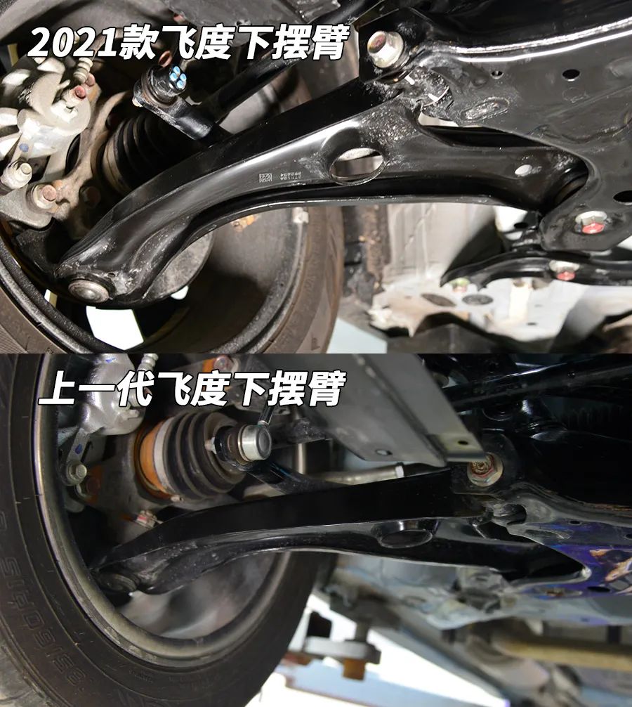 前悬也没有任何变化,都是传统的麦弗逊式,下摆臂是最简单的单层冲压