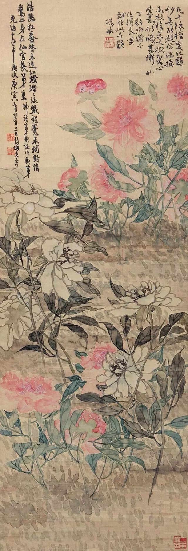 赵之谦花鸟作品欣赏赏心悦目