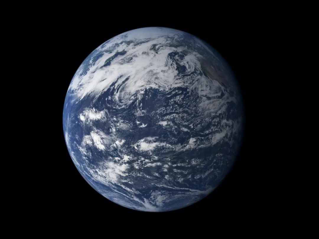 地球曾经是一个没有大陆的水行星.