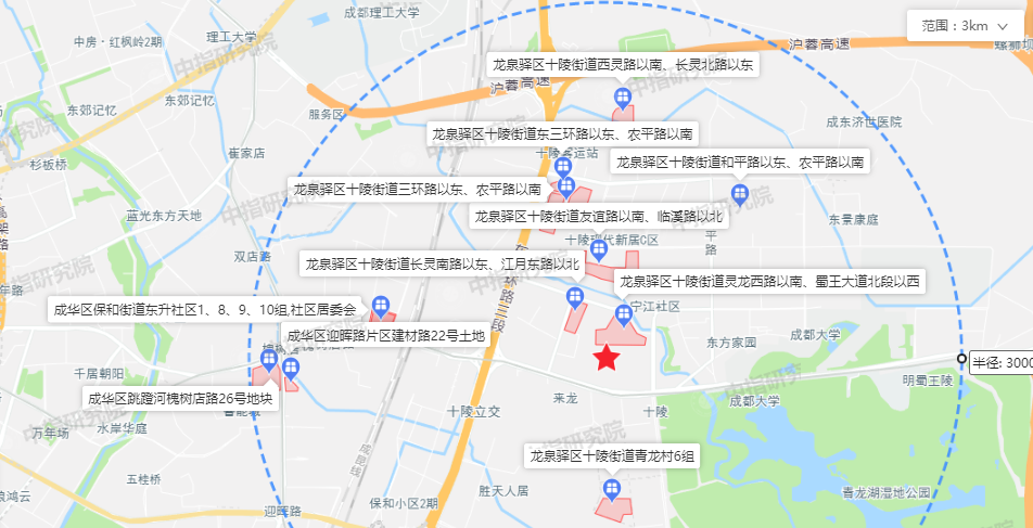 十余家房企参拍佳兆业溢价收揽成都十陵5938亩纯宅地