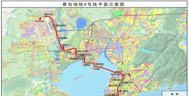 直通青岛新机场的这条地铁线有了新动作