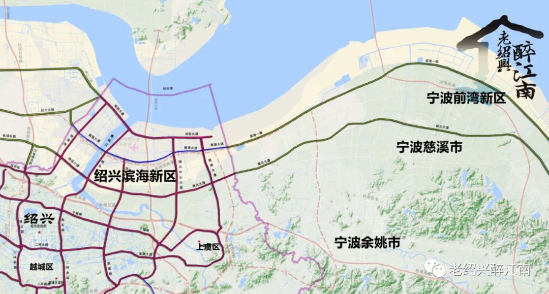 进城难问题,也将成为连接绍兴滨海新区和宁波前湾新区的重要交通通道