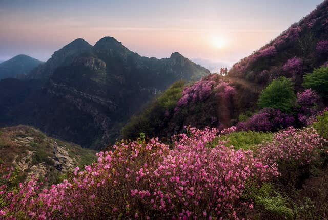 【预约圣堂山景区,青山瀑布景区】