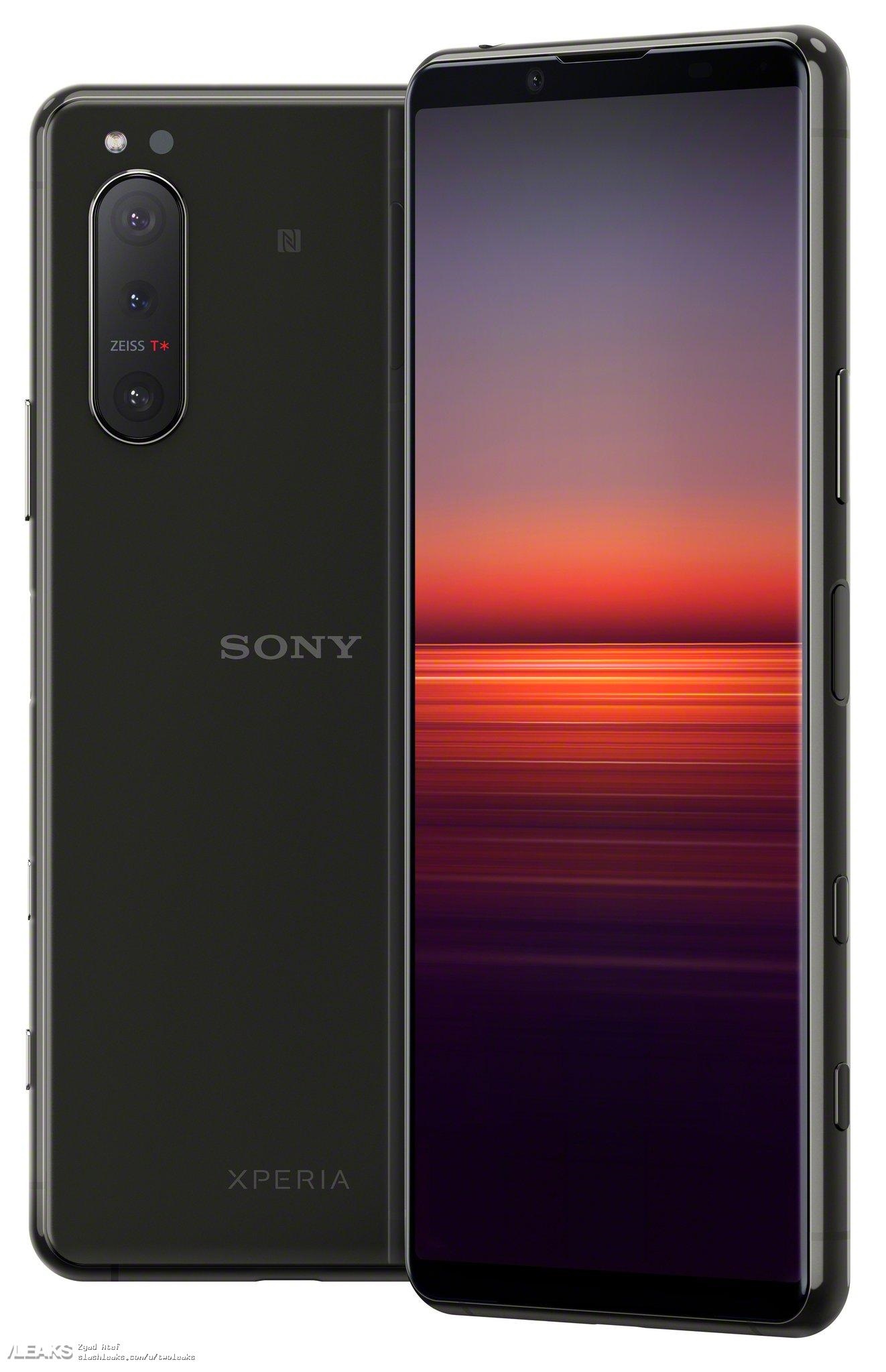 索尼xperia 5 ii 官方高清渲染图曝光