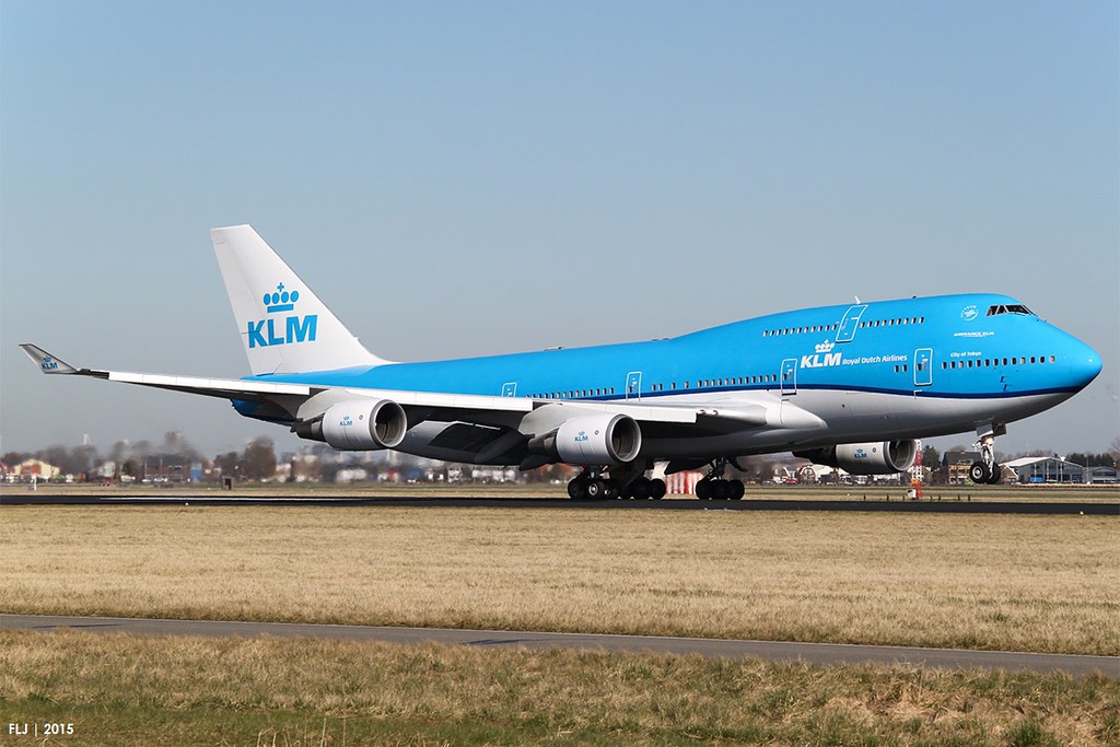 klm最后747航班的飞机注册号为ph-bft,飞机于当地时间3月28日晚上9:05