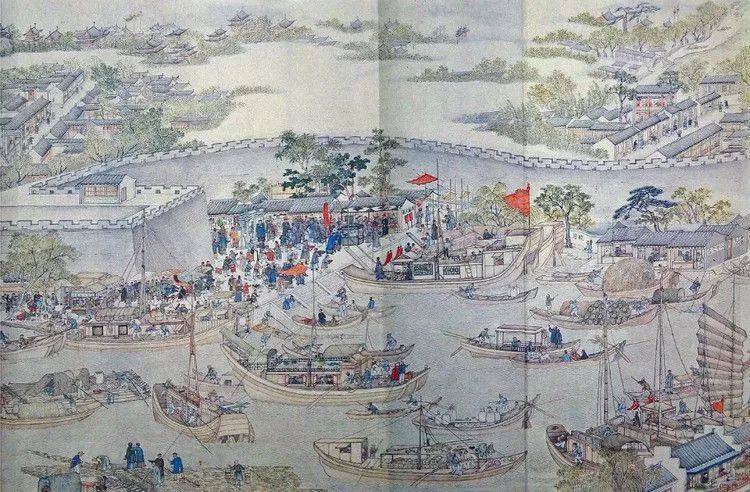 清宫廷画家徐扬《盛世滋生图》,再现"乾隆盛世"!