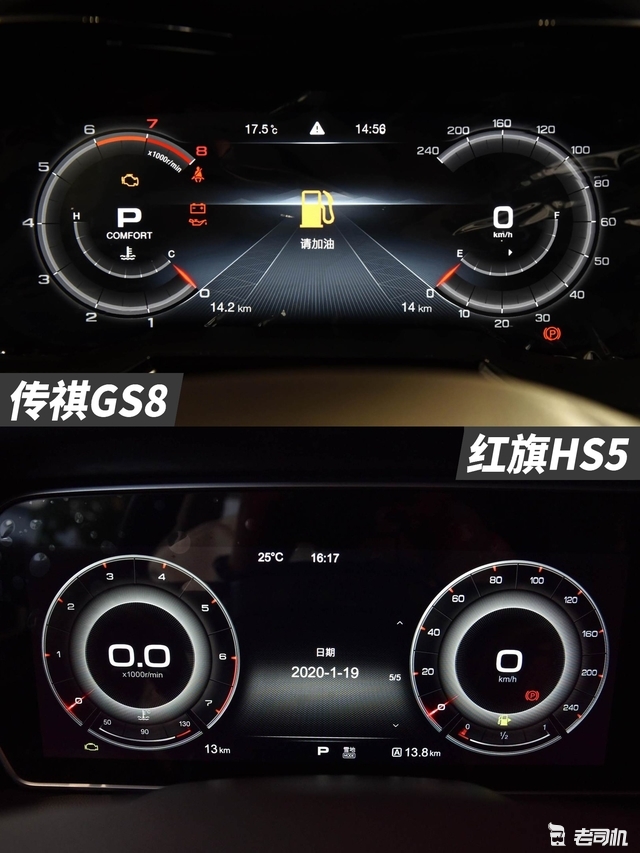 中国品牌中型suv的佼佼者 传祺gs8 vs 红旗hs5