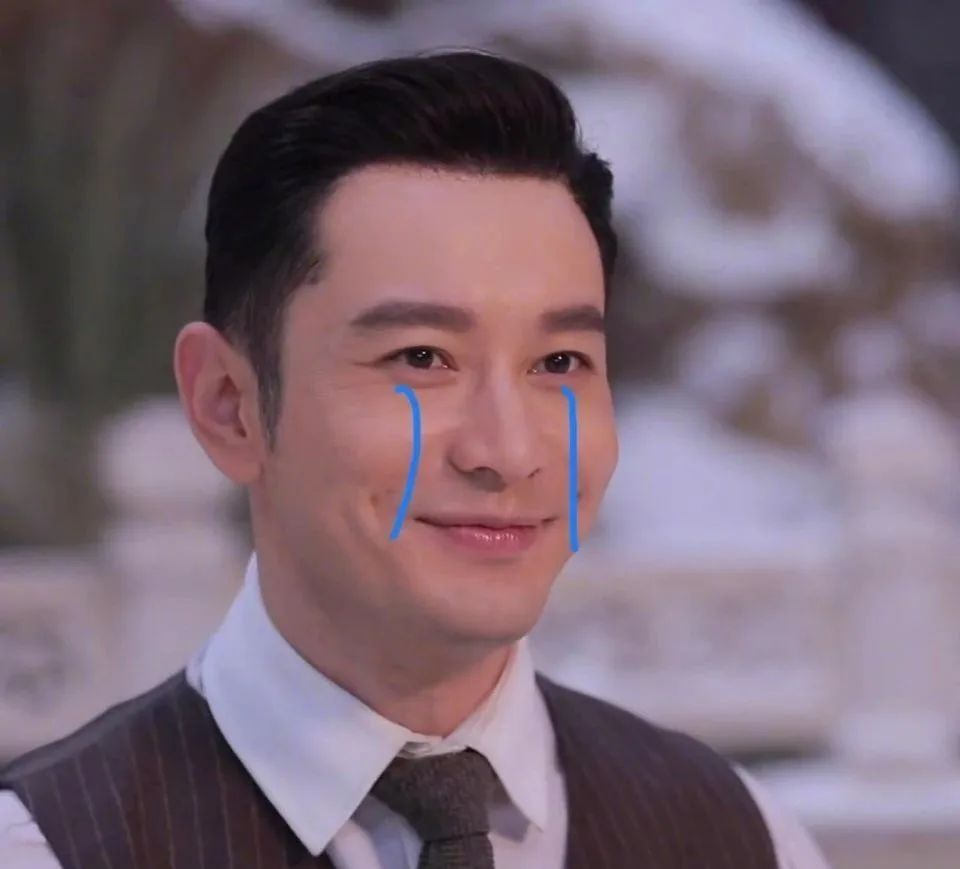 最近很想给黄晓明的颜值道歉