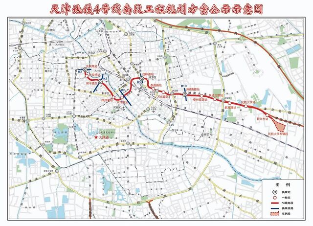 按下快进键天津市区3条地铁建设新进展来了