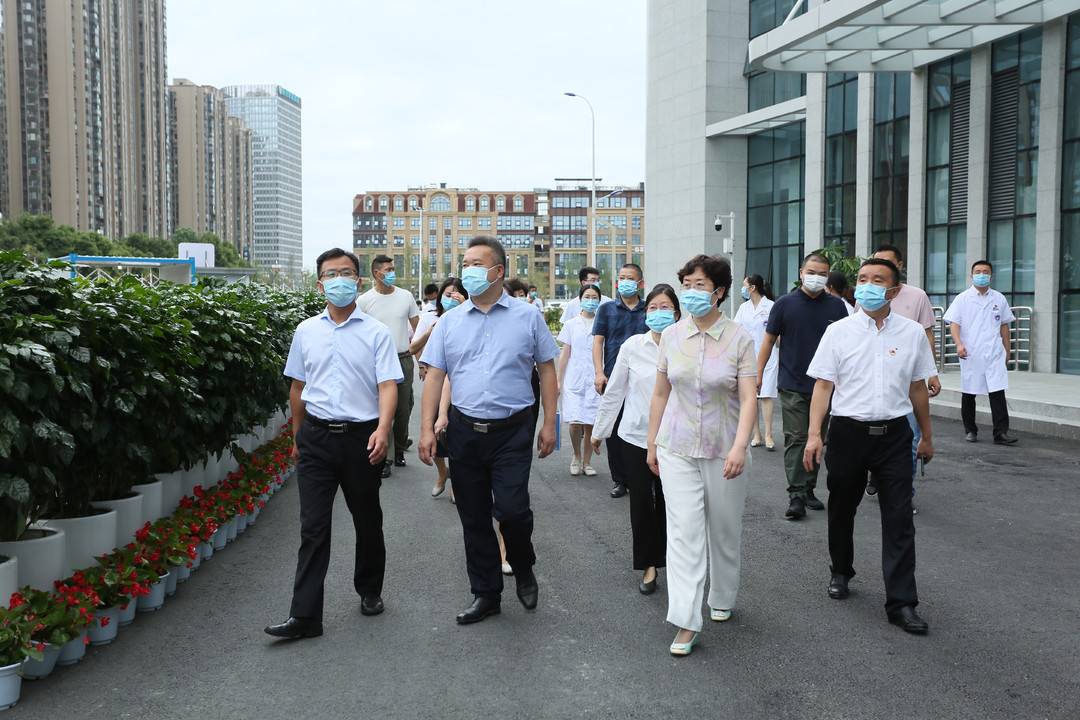 成都市郫都区中医医院新院区门诊今日开诊试运行