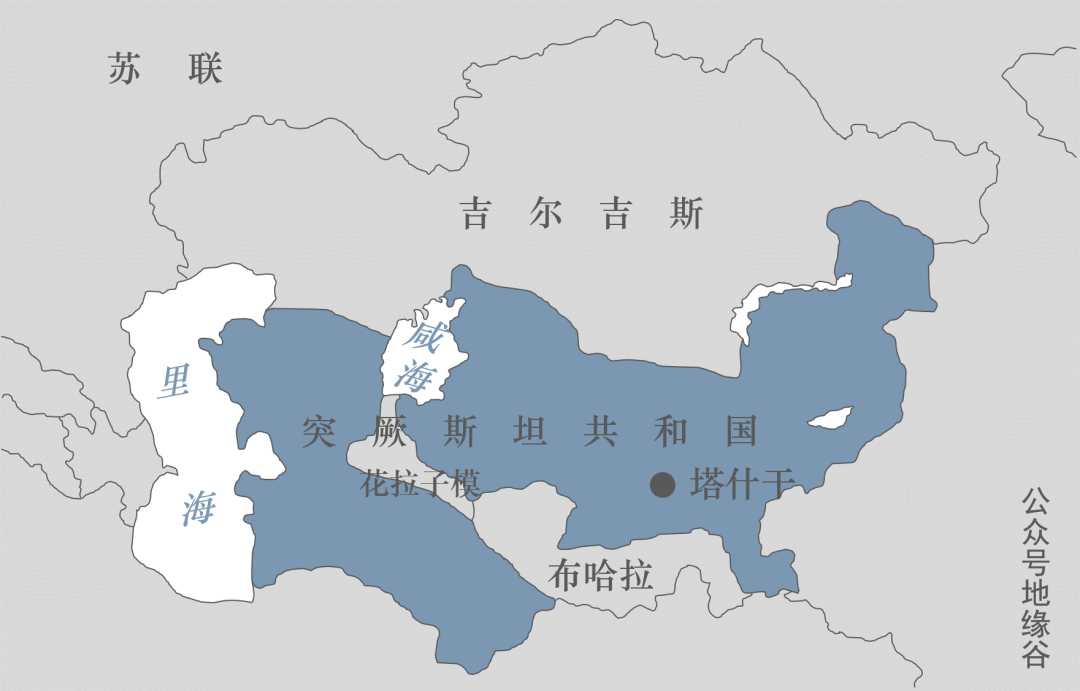 中亚虽大哈萨克斯坦独占一半
