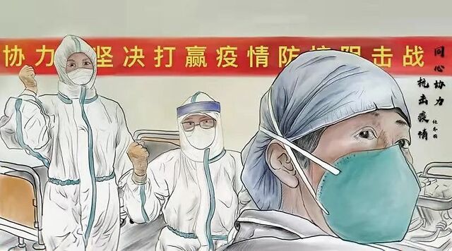 龙华文联:原创-龙华美术家为抗"疫"绘出画卷(五)