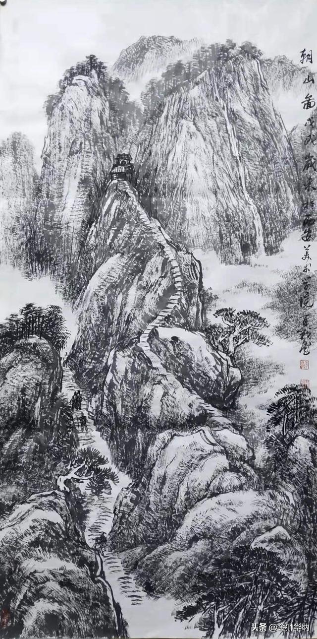 春到华夏——著名画家李百战山水画欣赏