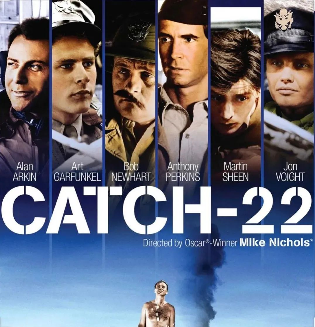 电影catch-22海报:art garfunkel (左二)