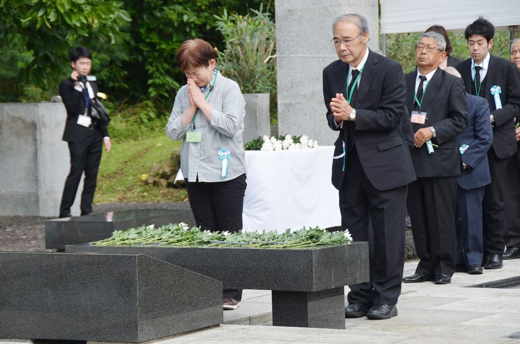 东京都在硫磺岛追悼太平洋战争死难官兵