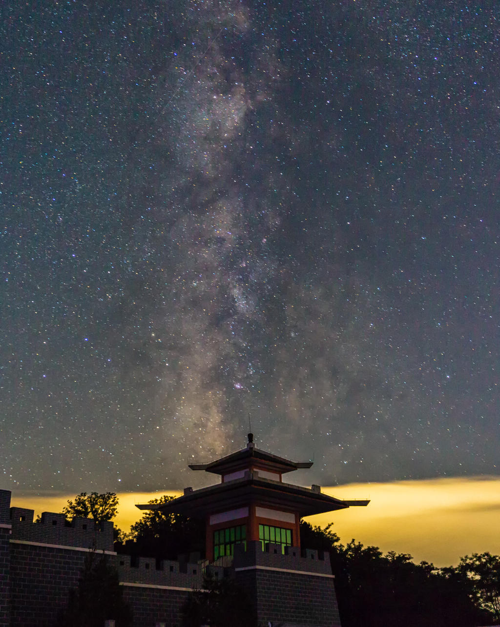 七星台星空