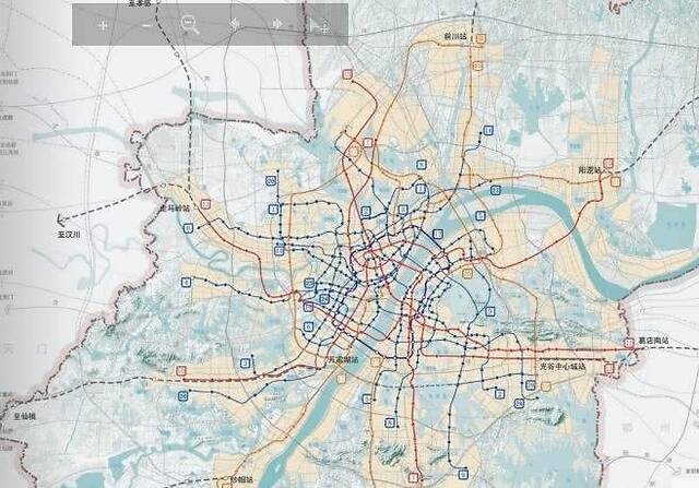 武汉这五大过江通道确立地铁10131720和25号线有望提前