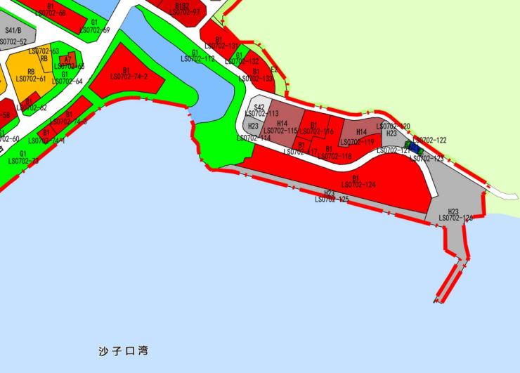 2020年3月发布的《青岛市崂山区沙子口南片区控制性详细规划》显示,该