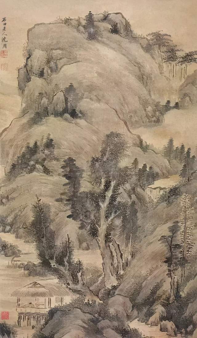 太有意境的山水画!明代画家沈周作品选赏