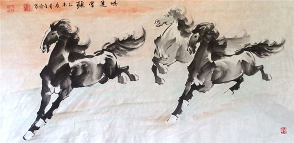 张金华,1949年生于天津.职业画家.现任中国书画研究院院士.