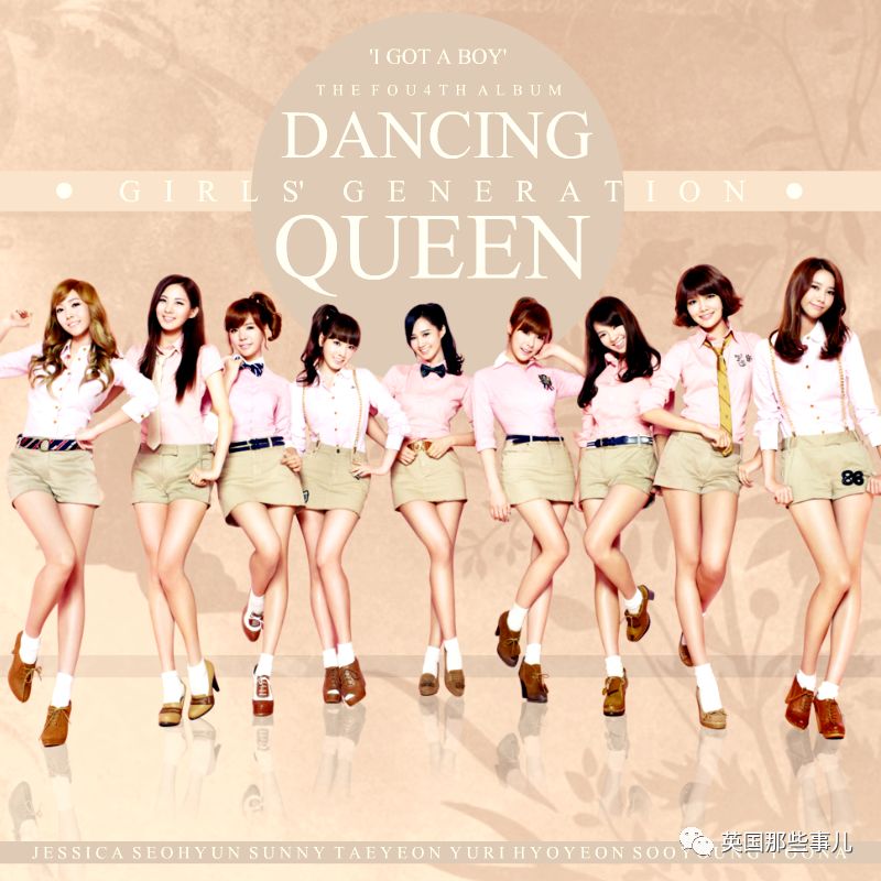 它也是少女时代《dancing queen》的原曲在美剧《glee》(欢乐合唱团)